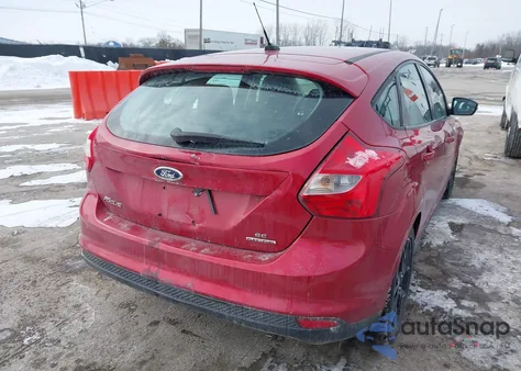 2012 Ford Focus Se из США, поврежденный, VIN 1FAHP3K26CL448895